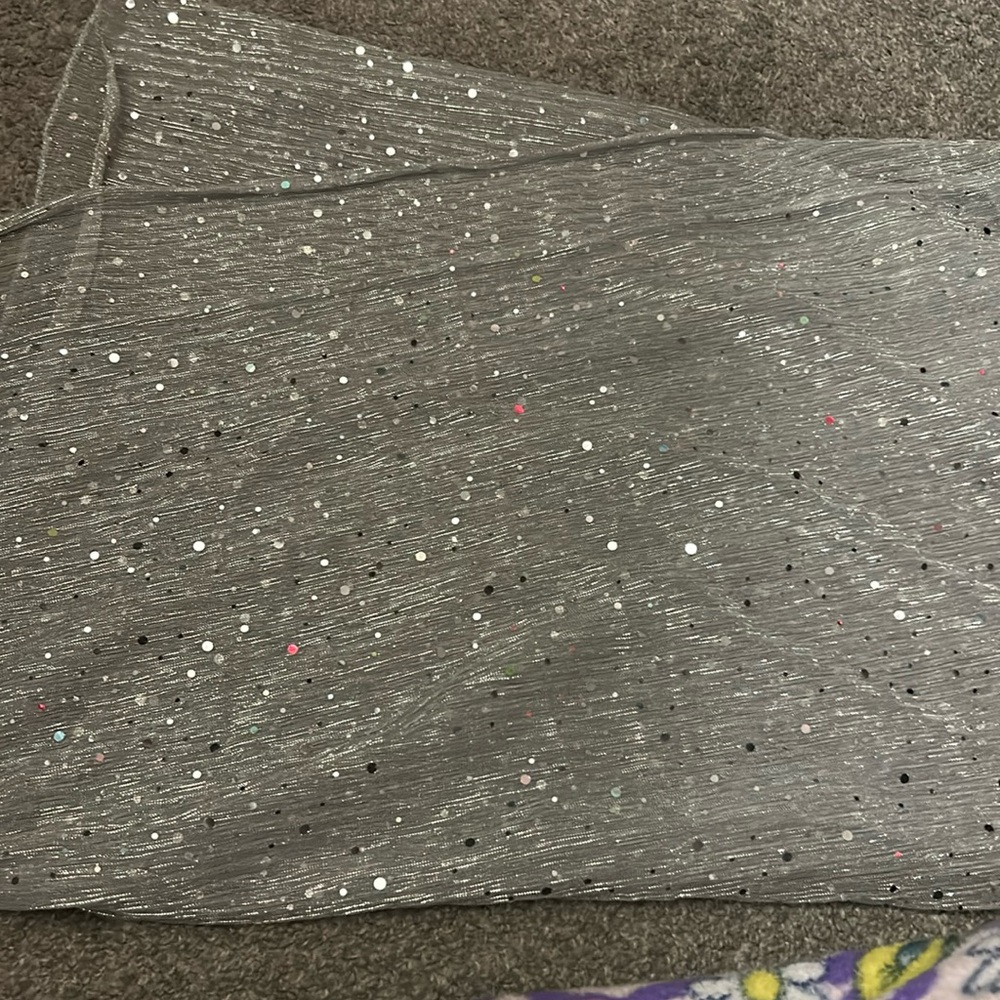thin see through shimmery shall 🤍🤍